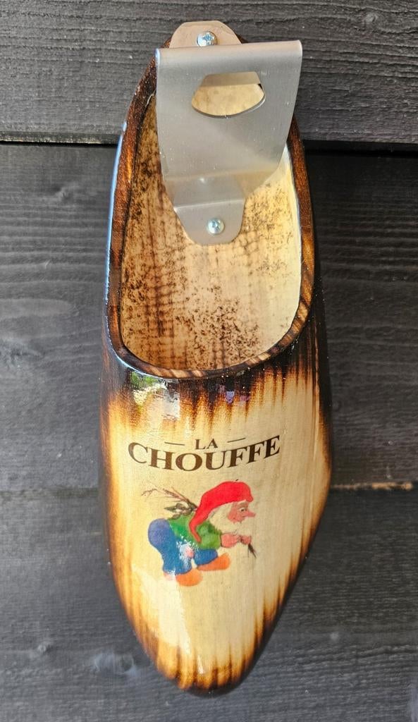 Mooie LA CHOUFFE klomp opener doppenvanger, Verzamelen, Biermerken, Nieuw, Flesopener, Overige merken, Ophalen of Verzenden