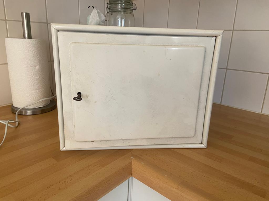 Retro vintage medicijnkastje, Huis en Inrichting, Ophalen of Verzenden, Gebruikt