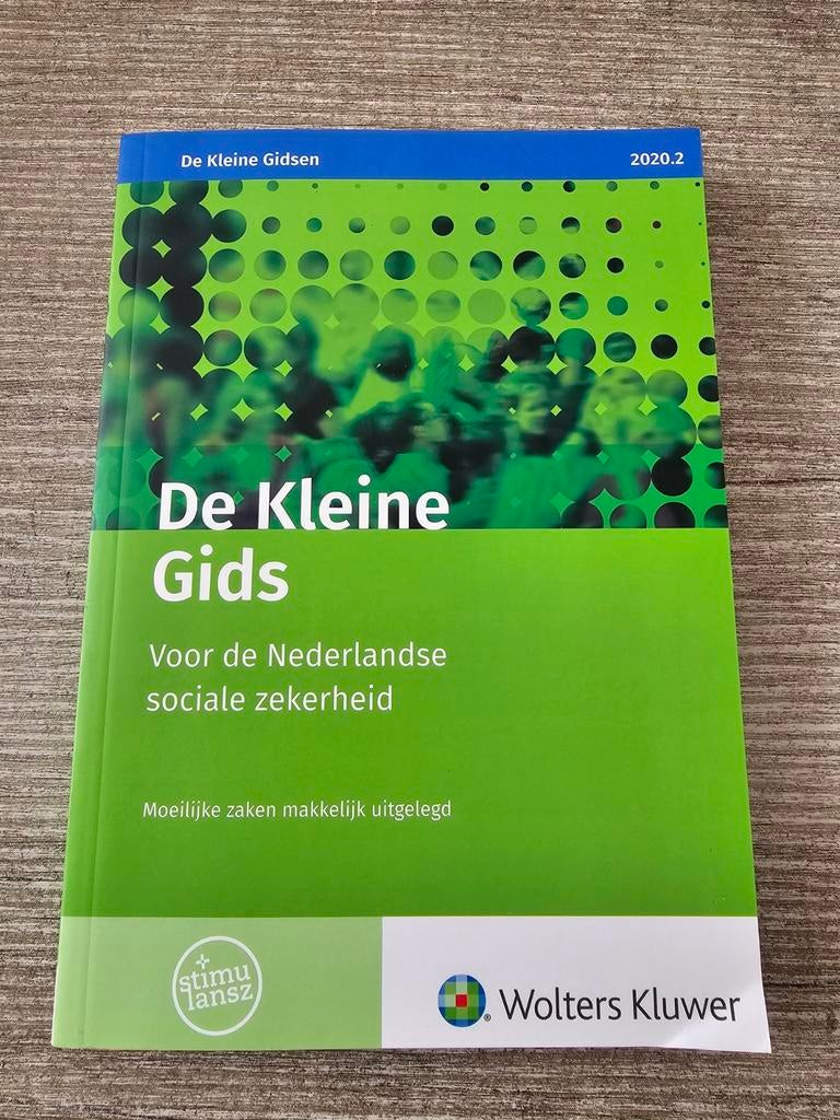 De Kleine Gids 2020.2 - Sociale Zekerheid, Ophalen of Verzenden, Gelezen, Wolters Kluwer / Stimulansz
