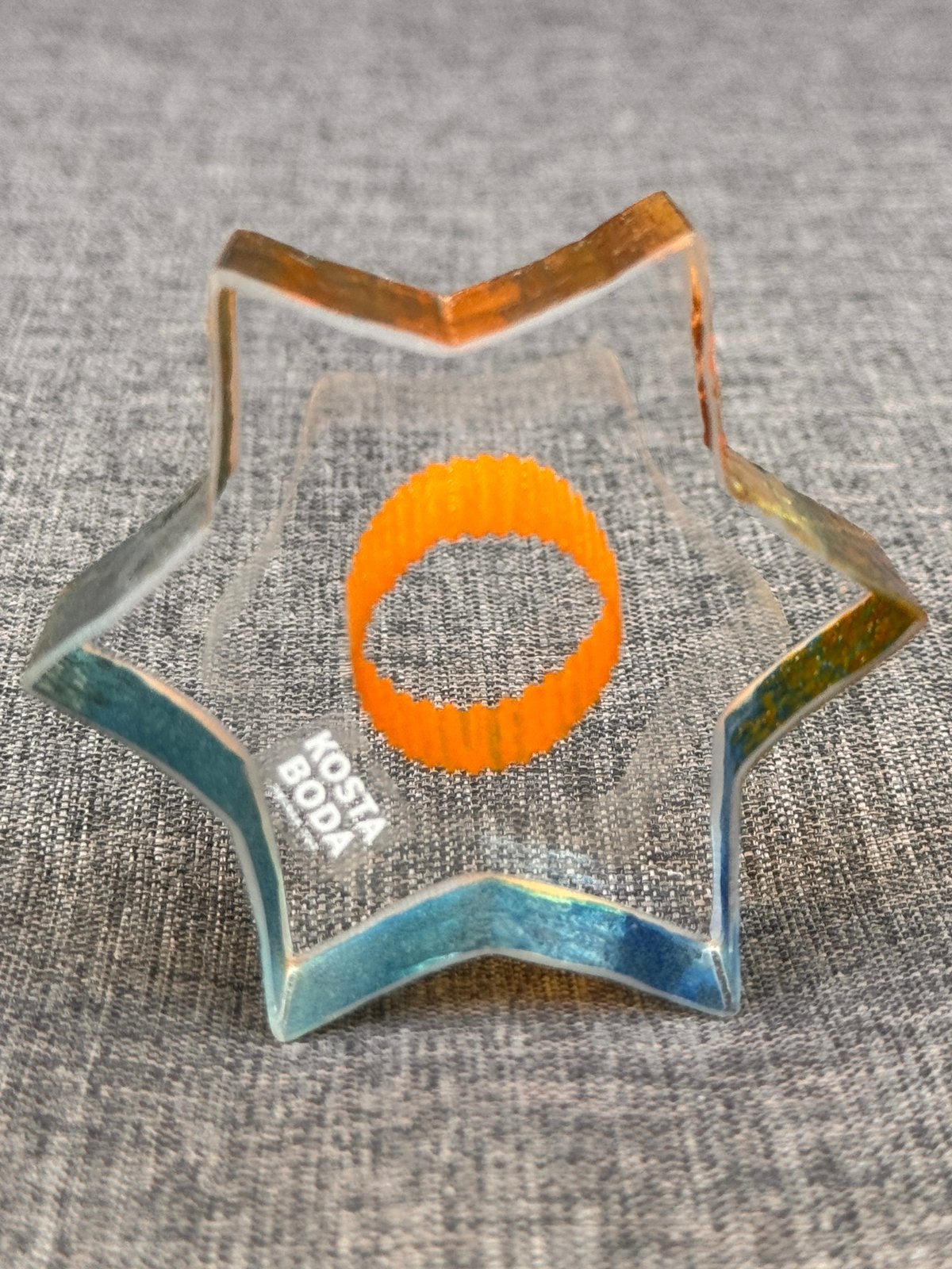 Sirius Kosta Boda nieuwstaat, Glas, Meerkleurig, Object, Ophalen of Verzenden