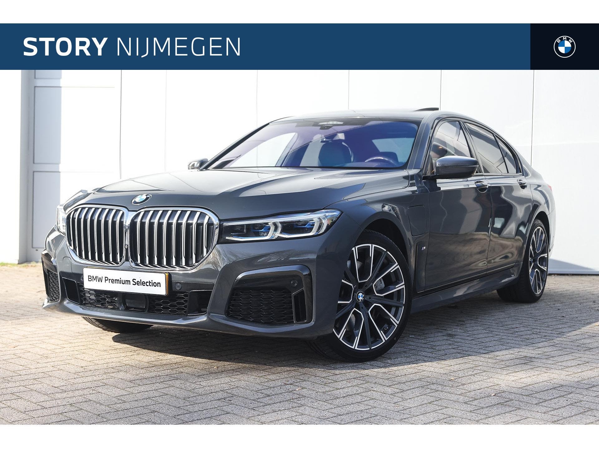 BMW 7 Serie 745e High Executive M Sport Automaat / Schuif-ka, Auto's, BMW, Cruise Control, Achterwielaandrijving, Gebruikt, 394 pk