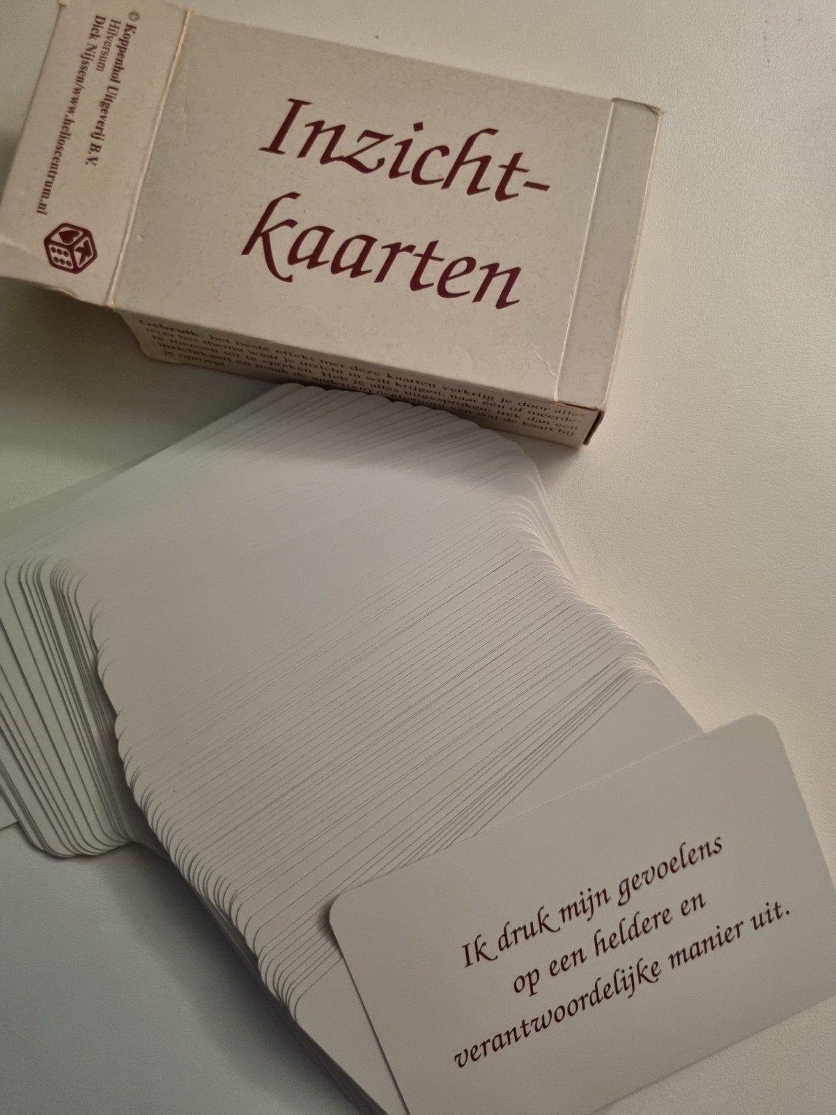 Inzichtkaarten - Dick Nijssen - Spirituele Kaartenset, Ophalen of Verzenden