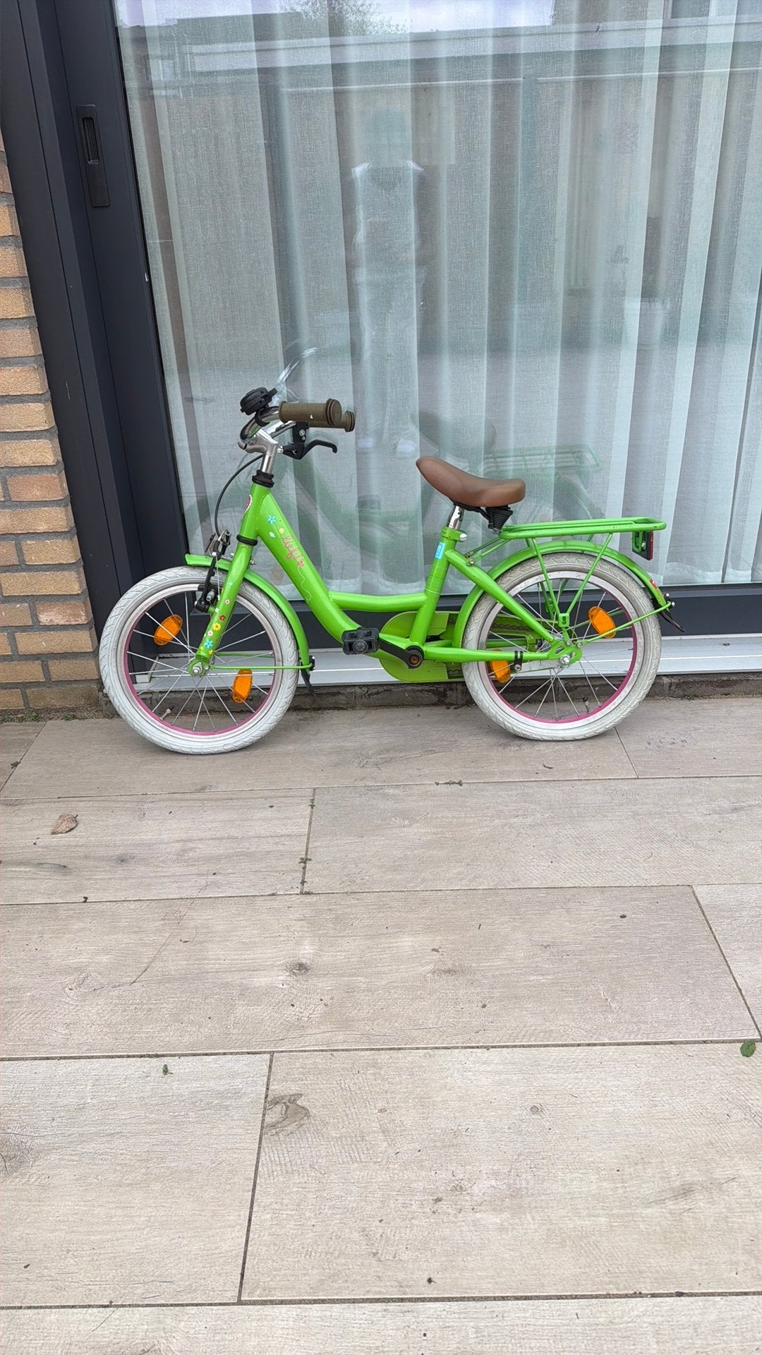 Kinder fiets, Ophalen of Verzenden, Zo goed als nieuw, Minder dan 16 inch