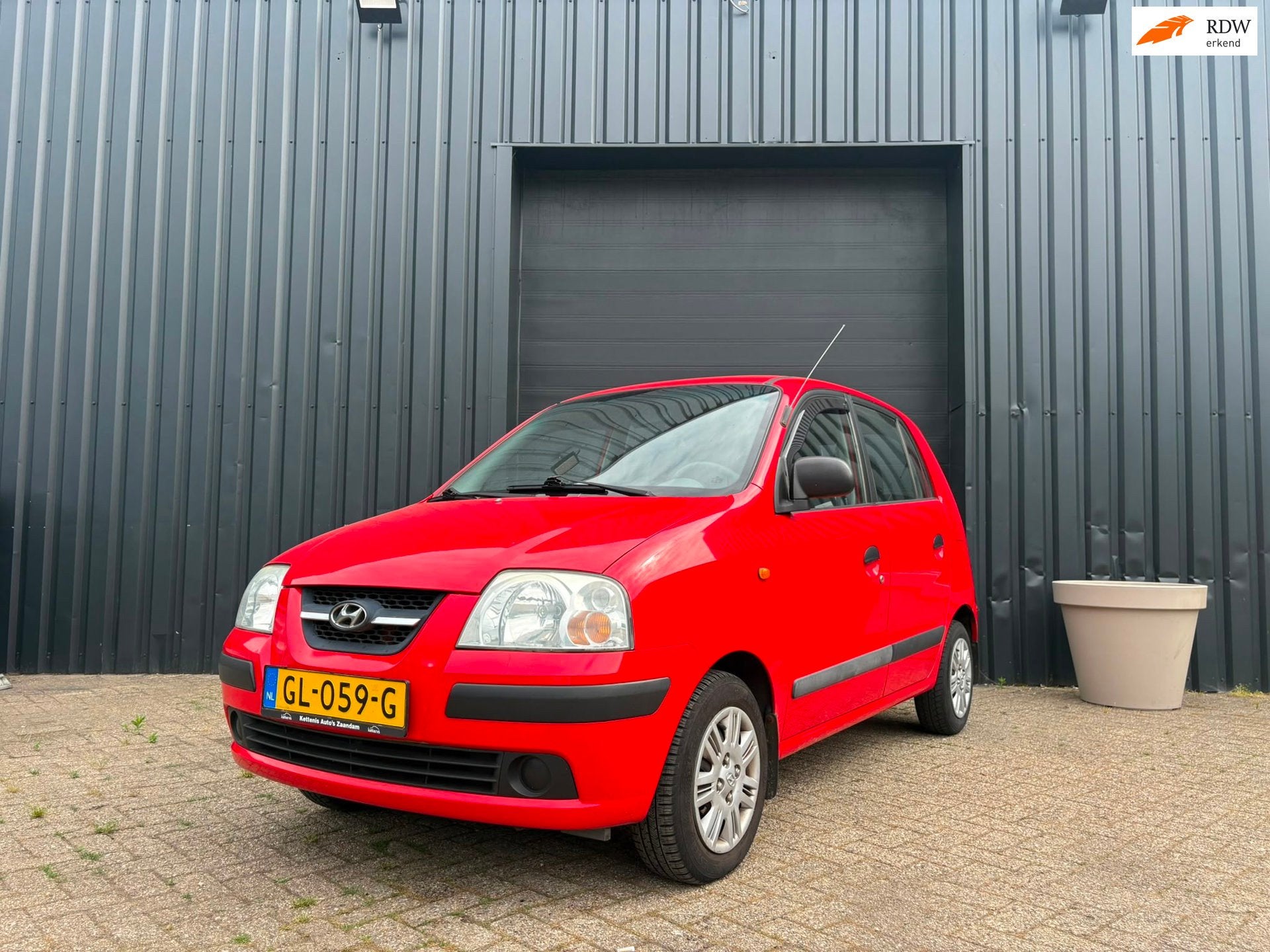 Hyundai Atos 1.1i Active nieuwe APK tot 06-2027!, Voorwielaandrijving, Stof, 31 €/maand, 4 cilinders