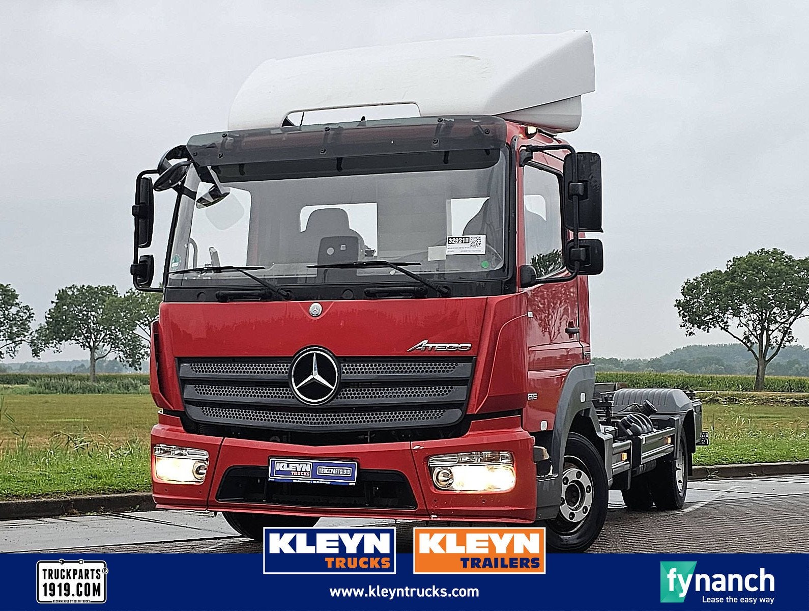 MERCEDES-BENZ ATEGO 816 wb 362 airco german, Automaat, Euro 6, Mercedes-Benz, Bedrijf