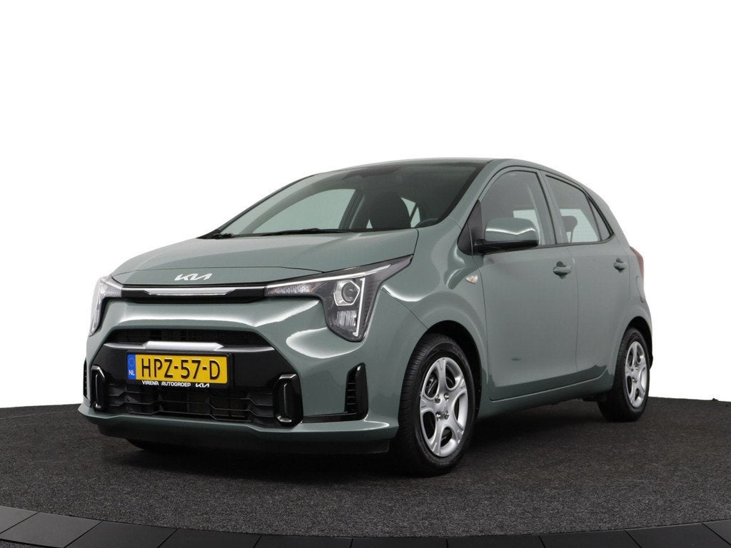 Kia Picanto 1.0 DPI DynamicLine - Achteruitrijcamera - Airco, Auto's, Kia, Voorwielaandrijving, 12 maanden, Stof, 4 stoelen