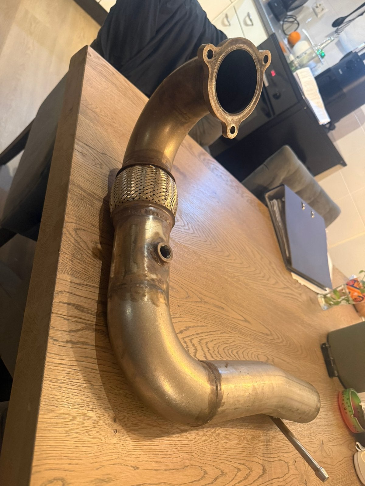 ZGAN Downpipe voor Volkswagen golf/caddy 1! 1.8T K04, Ophalen, Nieuw, Volkswagen