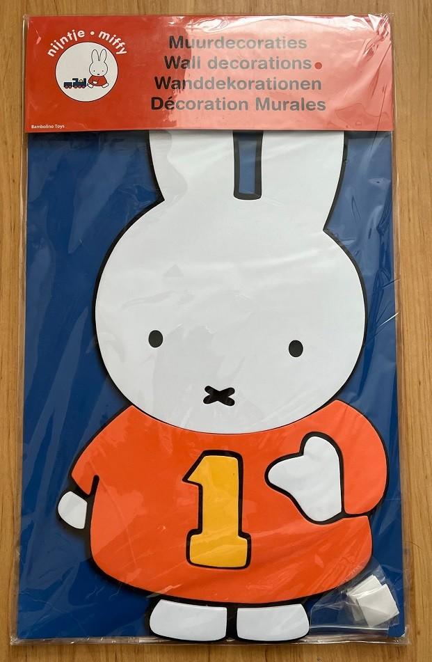 Muursticker/foamdecoratie nijntje 1, Ophalen, Nieuw, Wanddecoratie