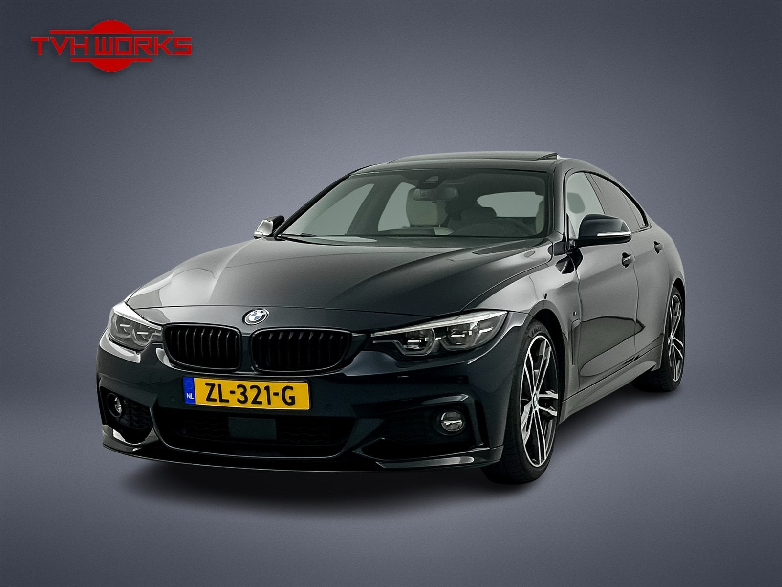 BMW F36 4-Serie Gran Coupé 420i, Auto's, 1998 cc, Achterwielaandrijving, 4 cilinders, Zwart
