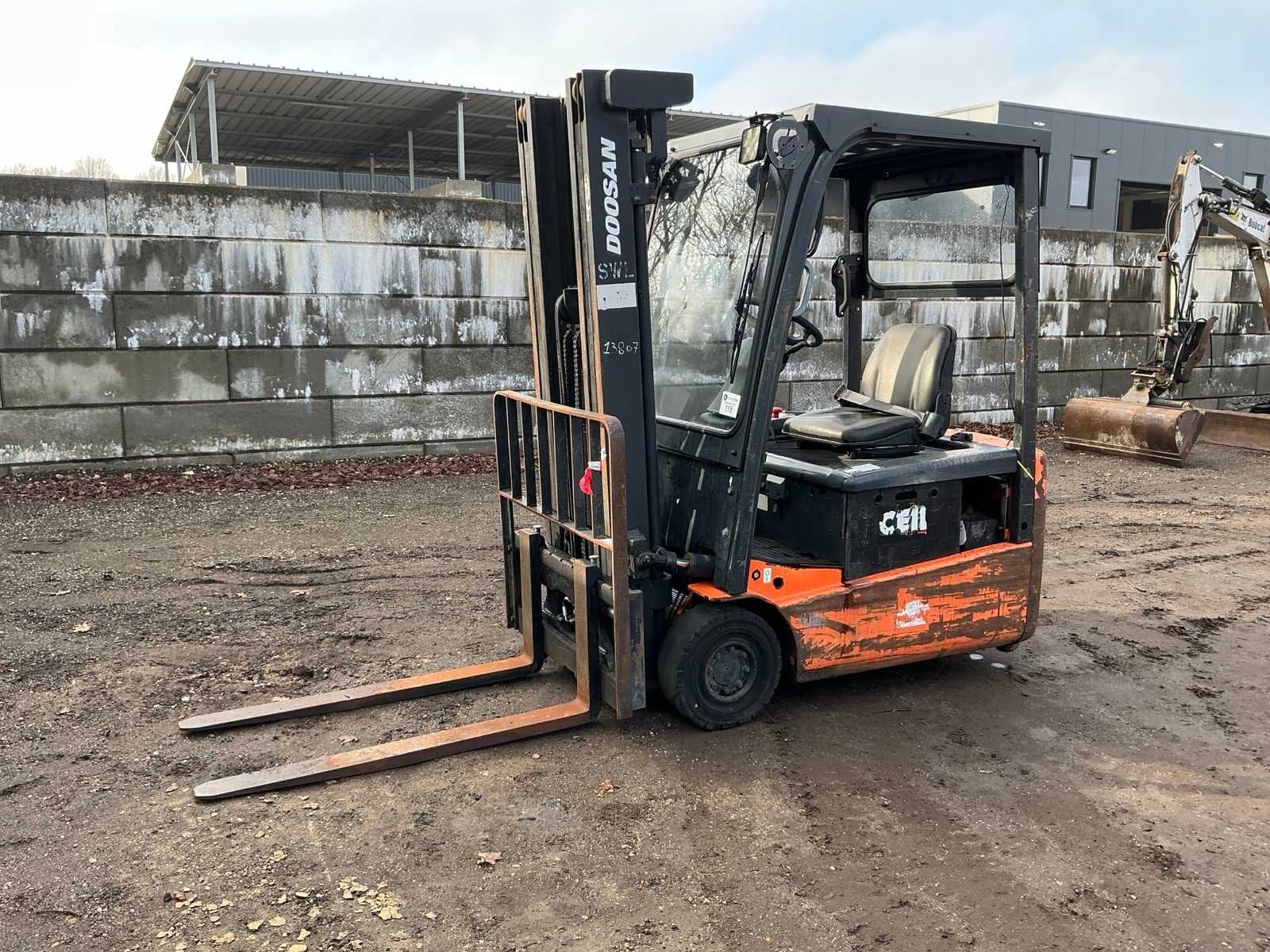 2011 Doosan B15T-3 Vorkheftruck Defect, Overige aandrijving, Heftruck, Doosan