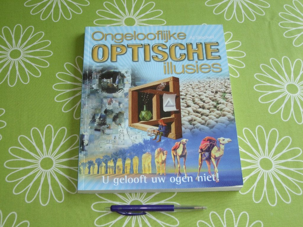 Optische illusies - U gelooft uw ogen niet!, Boeken, Ophalen of Verzenden, Zo goed als nieuw
