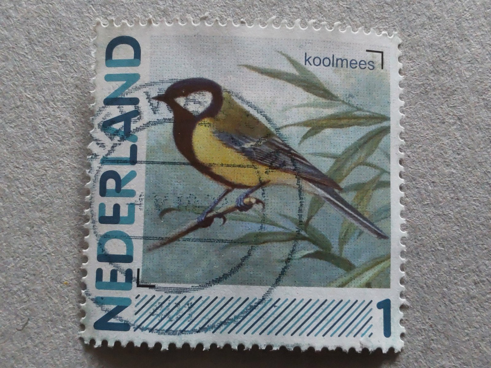Nederland - Persoonlijke Zegel - Koolmees, Ophalen
