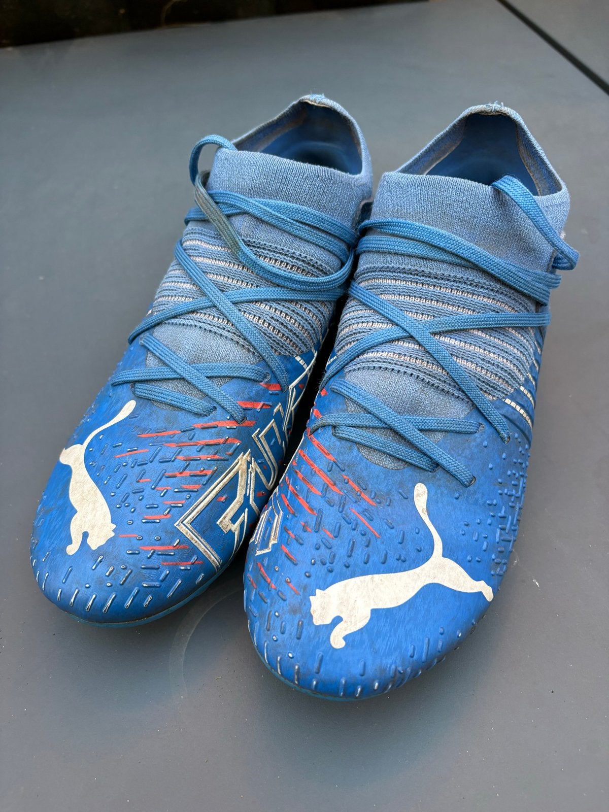 Puma voetbalschoenen kind - Maat 38 / UK 5, Ophalen of Verzenden, Gebruikt, Schoenen