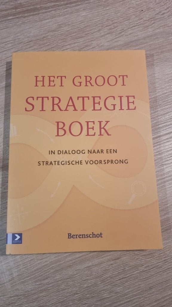 Het groot strategie boek, Verzenden, HBO, Zo goed als nieuw, Bereschot