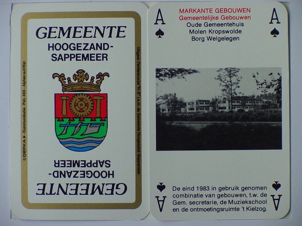 Kaart- en Kwartetspel Hoogezand-Sappemeer, Ophalen of Verzenden, Nieuw, Kwartet(ten)