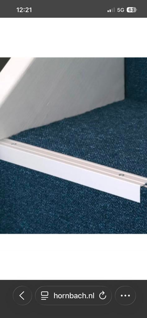 Trapprofielen aluminium 16 stuks antislip, Ophalen, Zo goed als nieuw, Overige materialen, Overige typen