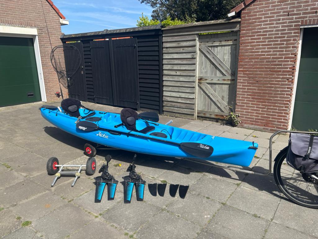 Hobie, Ophalen, Zo goed als nieuw, Twee personen, Kajak