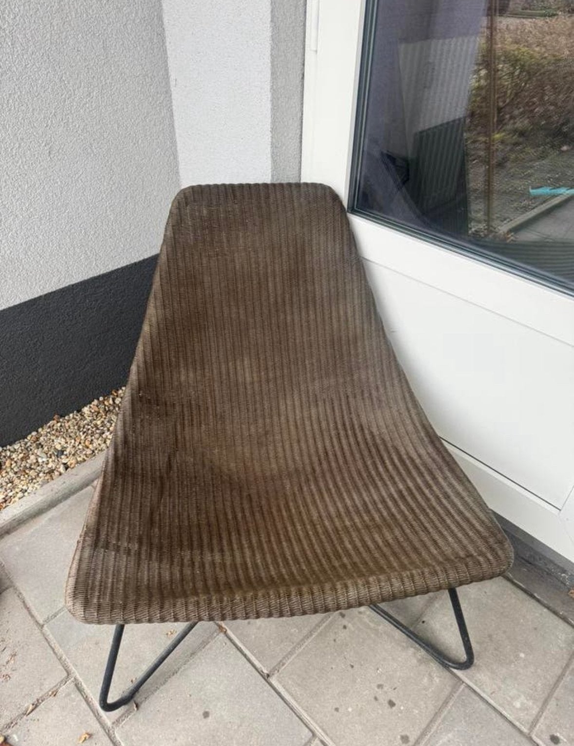 Ikea radviken. Rieten rotan stoel, Ophalen, Zo goed als nieuw, Rotan