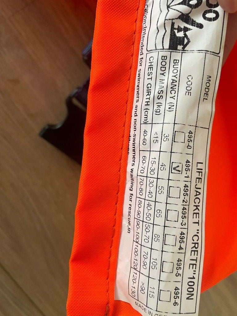 reddingsvest kind, Watersport en Boten, Kind, Zo goed als nieuw, Reddingsvest of Zwemvest, Onbekend