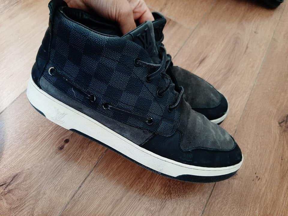 Originele Sneakers maat 41 schoenen Louis vuitton, Kleding | Heren, Schoenen, Ophalen of Verzenden, Gedragen, Zwart