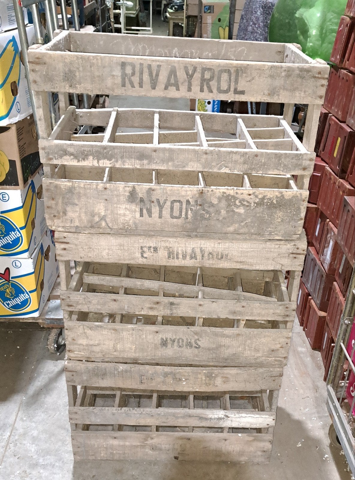 kist kisten kratten Franse wijnkratten decoratie, Ophalen