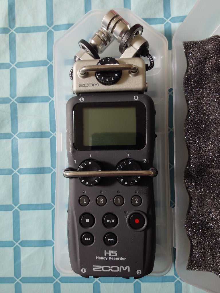H5 handy recorder, Muziek en Instrumenten, Microfoons, Ophalen of Verzenden, Zo goed als nieuw, Overige typen, Draadloos