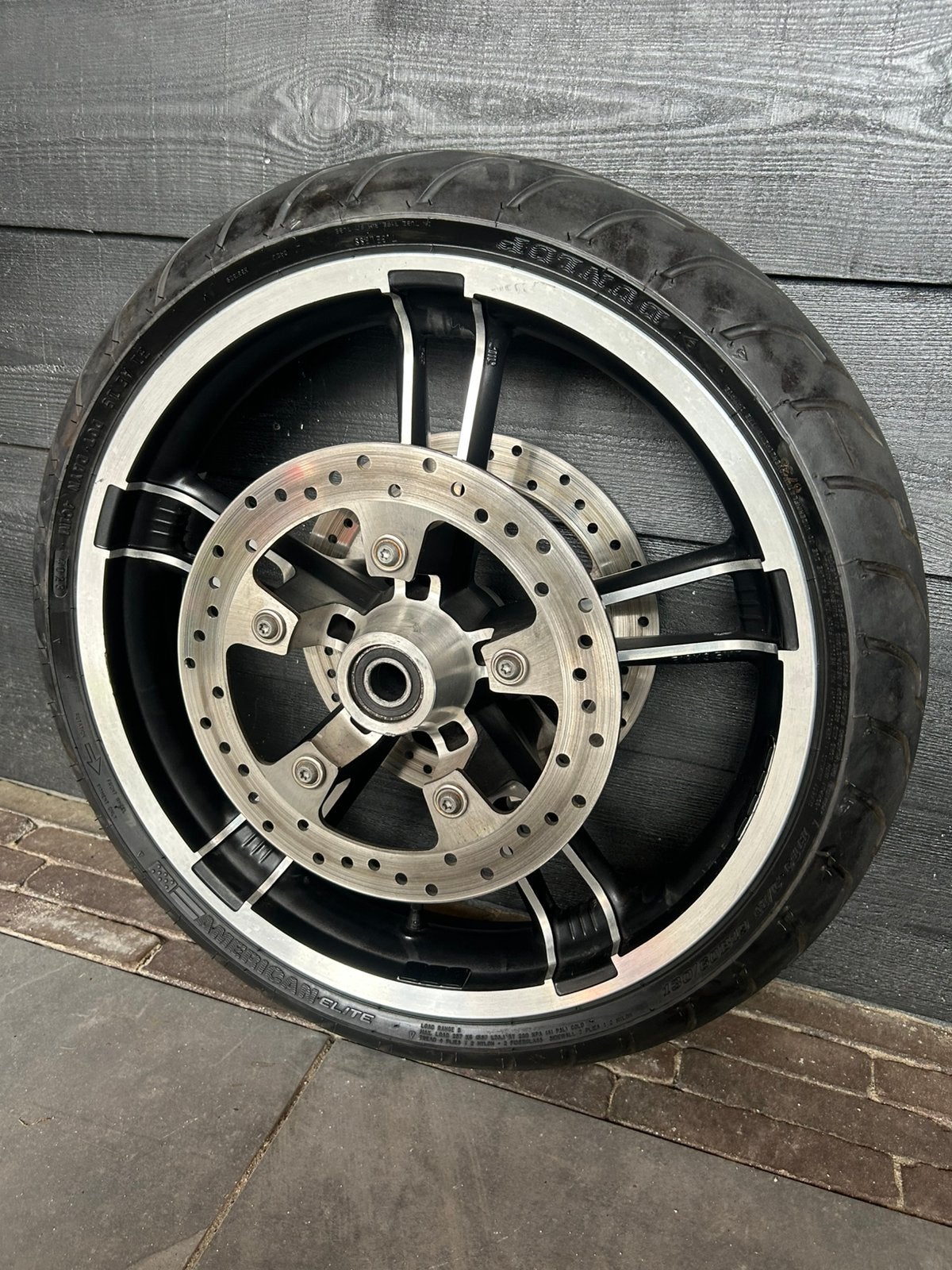 Harley Davidson enforcer wielen origineel, Ophalen, Gebruikt