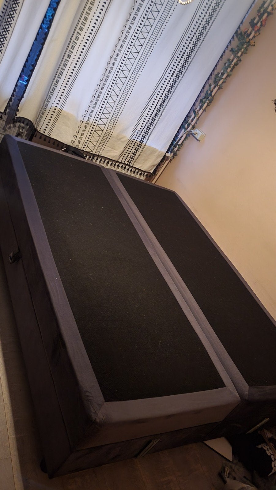 Boxspring 160 x 200 met opbergruimte, Ophalen, Tweepersoons, 160 cm