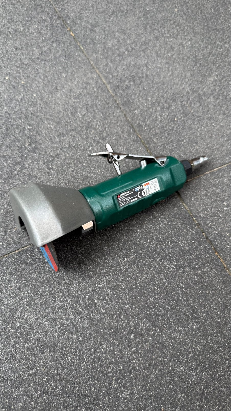 Parkside haakse slijper op lucht, Ophalen, Nieuw