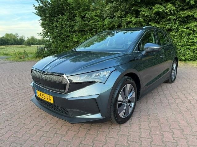 Skoda Enyaq iV 80 BEV 204PK SOH 90%/Trekhaak/Hleer/Headup/Ac, Auto's, Achterwielaandrijving, Gebruikt, 495 min, Origineel Nederlands