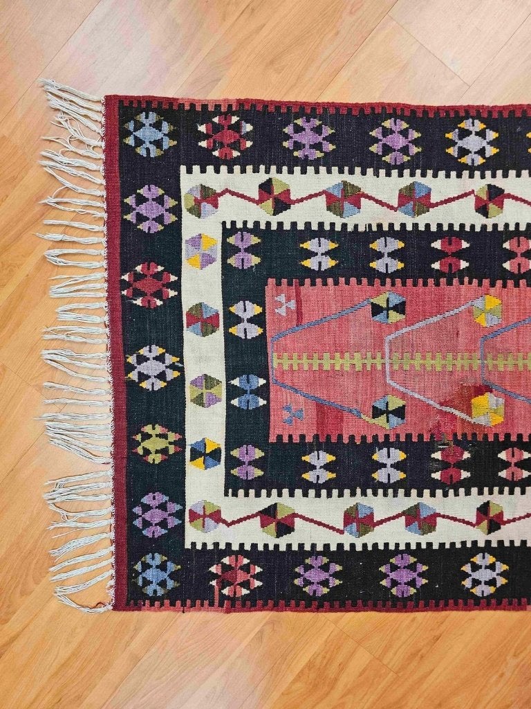 Traditioneel kelim kleed 127/89 cm, 100 tot 150 cm, Djt@dejuistetoon.eu, Zo goed als nieuw, Mon Plaisir 19, Etten-Leur, Netherlands