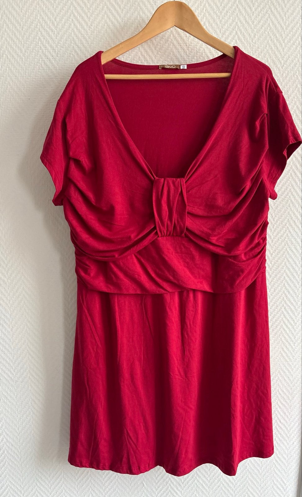 Karoo jurkje maat 50, Verzenden, Nieuw, Rood, Jurk