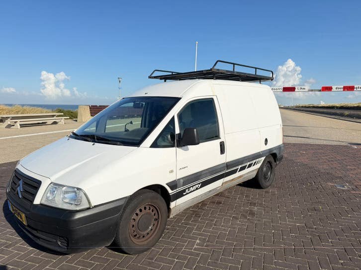 Citroën Jumpy 2004, Voorwielaandrijving, Zwart, Citroën, Wit