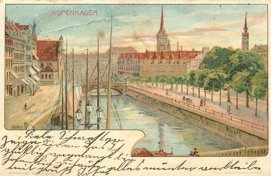701-246-049 Kopenhagen, Verzenden, Voor 1920, Overig Europa