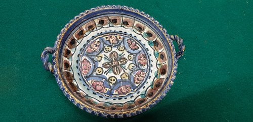 -	Schaal aardewerk, Ophalen of Verzenden, 'T Olde Gre-j, Info@toldegrej.nl, Endepoelstraat 20f Didam