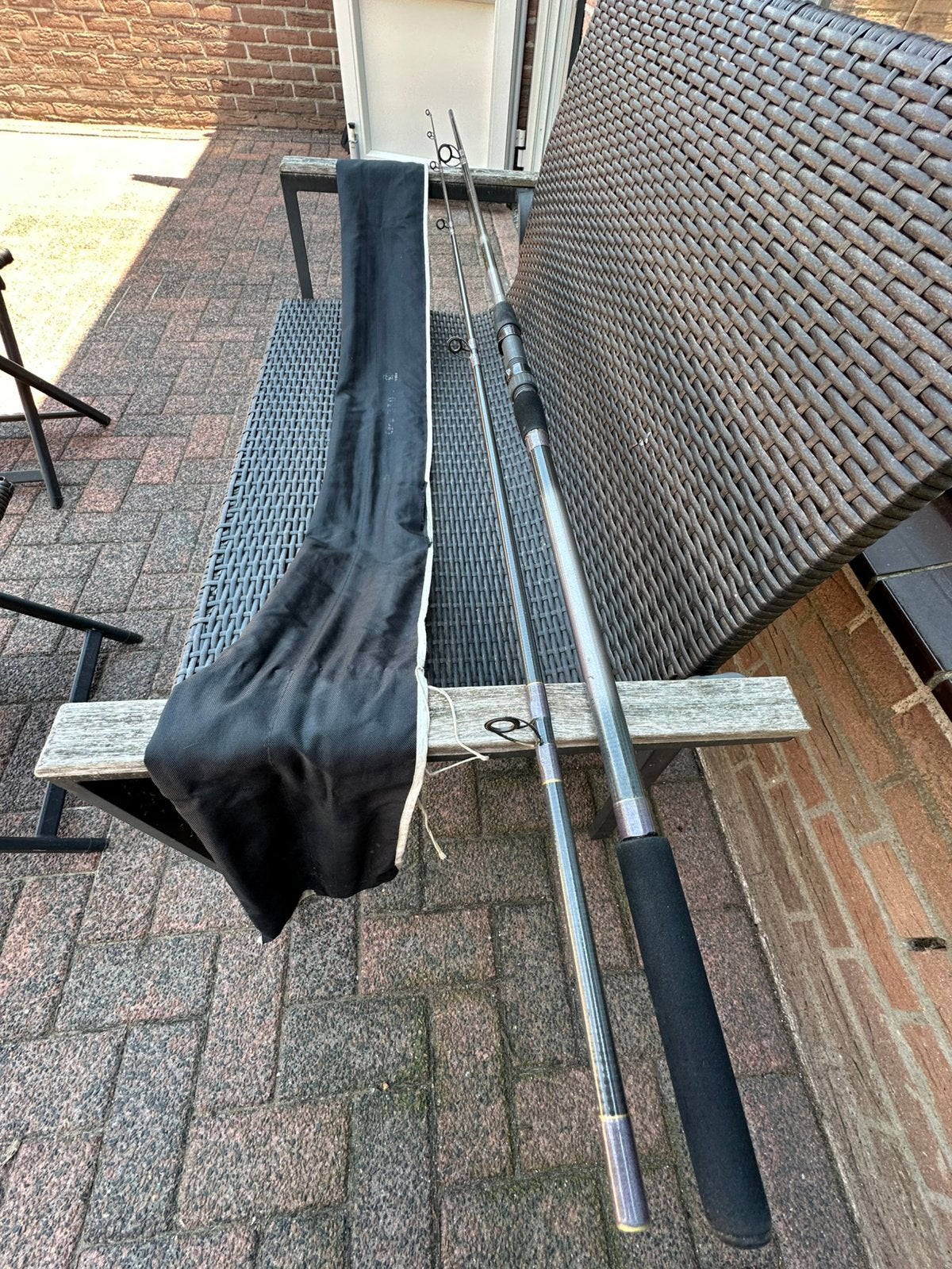 Silstar karper hengel, Watersport en Boten, Ophalen, Gebruikt, Werphengel