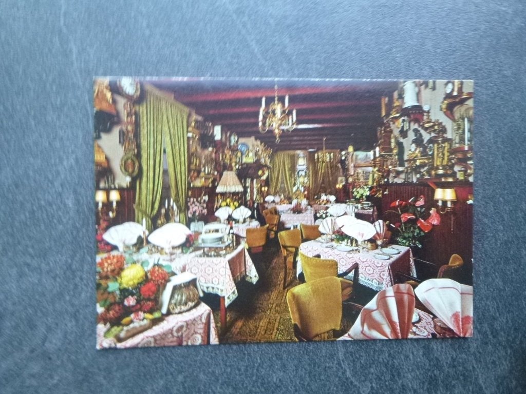 Rotterdam, restaurant de Herberg/interieur, Verzenden, 1980 tot heden, Ongelopen, Zuid-Holland