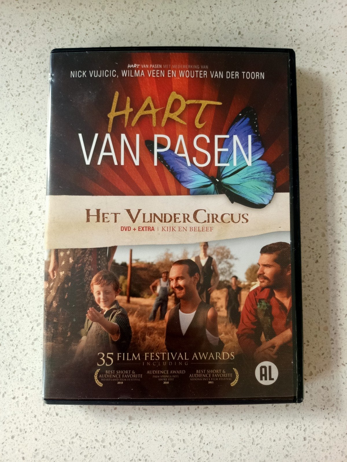 Hart van Pasen - Het Vlinder Circus DVD, Alle leeftijden, Ophalen of Verzenden, Zo goed als nieuw, Extra's
