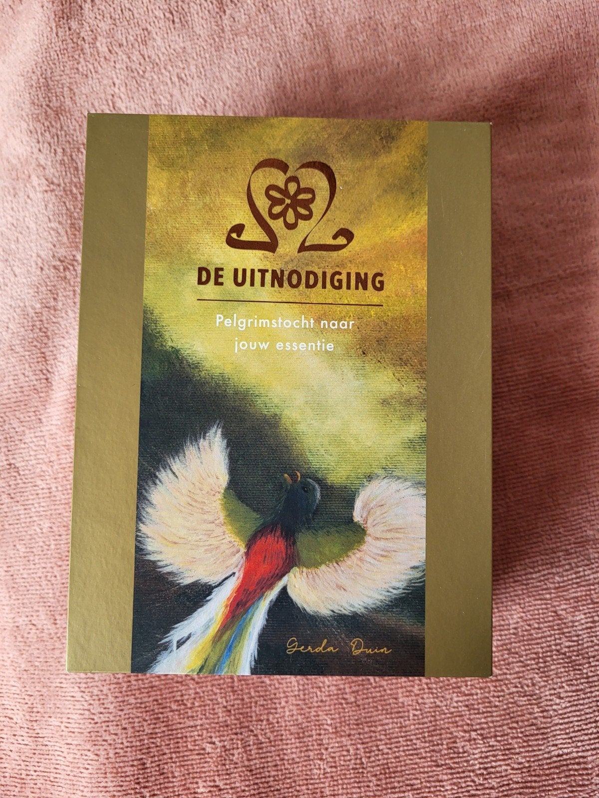 De uitnodiging; pelgrimstocht naar jouw essentie, Ophalen of Verzenden, Zo goed als nieuw, Tarot of Kaarten leggen, Gerda Duin