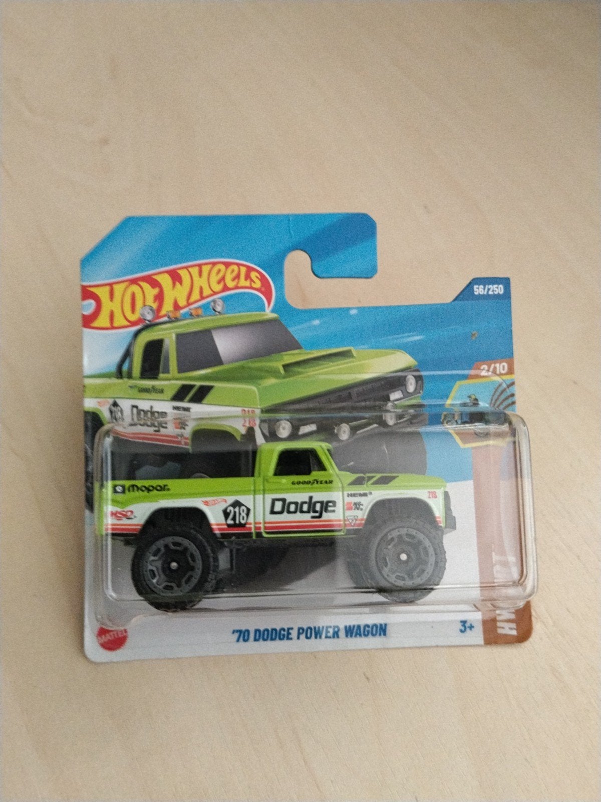 Hotwheels '70 dodge power wagon hot wheels, Ophalen of Verzenden, Nieuw, Auto