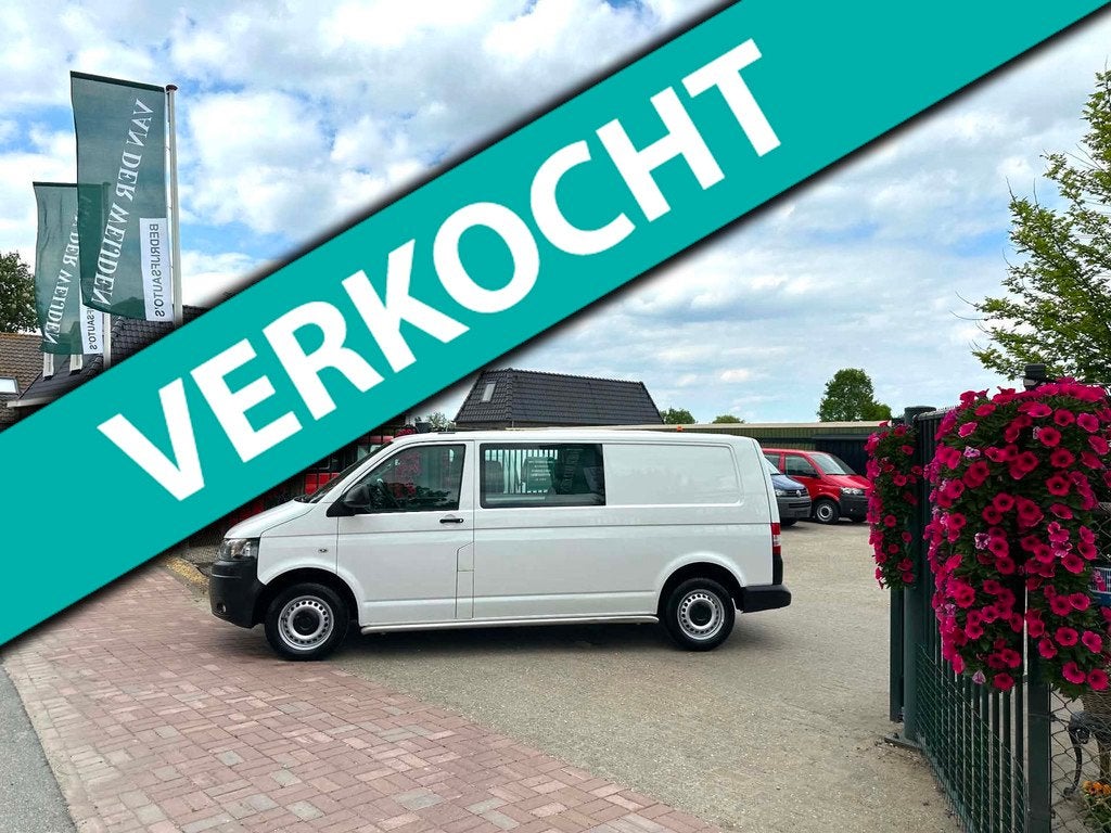 Volkswagen Transporter 2.0 TDI L2H1 6 Persoons AUTOMAAT MARG, Euro 5, Stof, Gebruikt, 4 cilinders