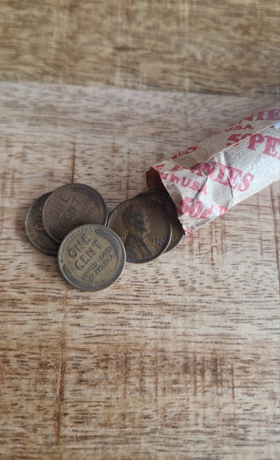 Wheat penny Lincoln 1927-D, Ophalen of Verzenden, Buitenland, Munten