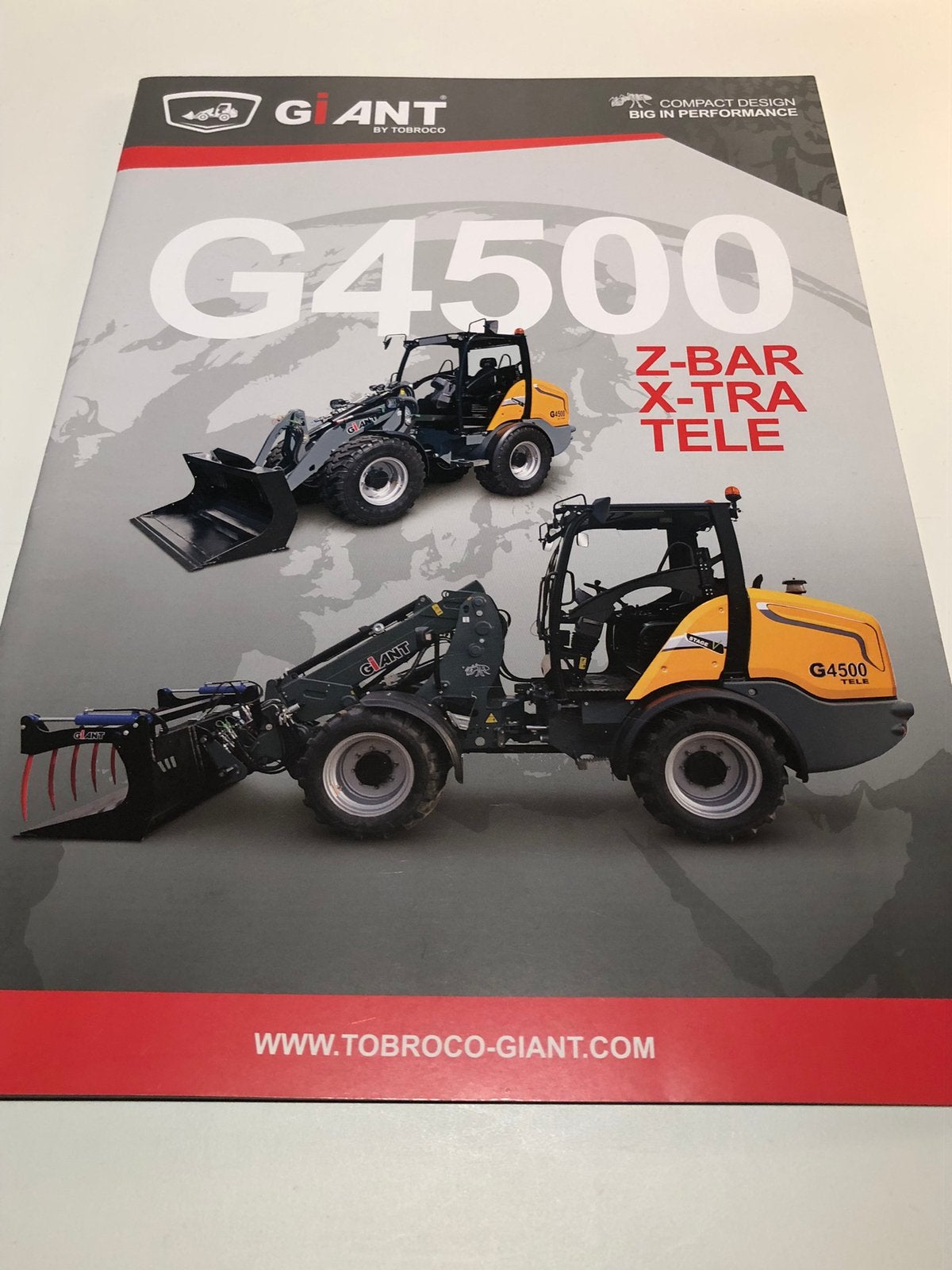 Folder Trobroco Giant kniklader, Ophalen of Verzenden, Zo goed als nieuw, Overige merken