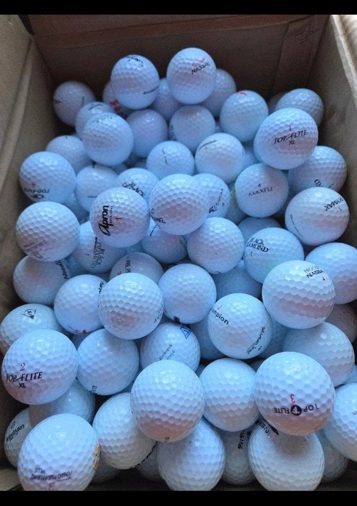 100x Golfballen AAAA Kwaliteit - Diverse Merken, Ophalen of Verzenden, Zo goed als nieuw, ., .