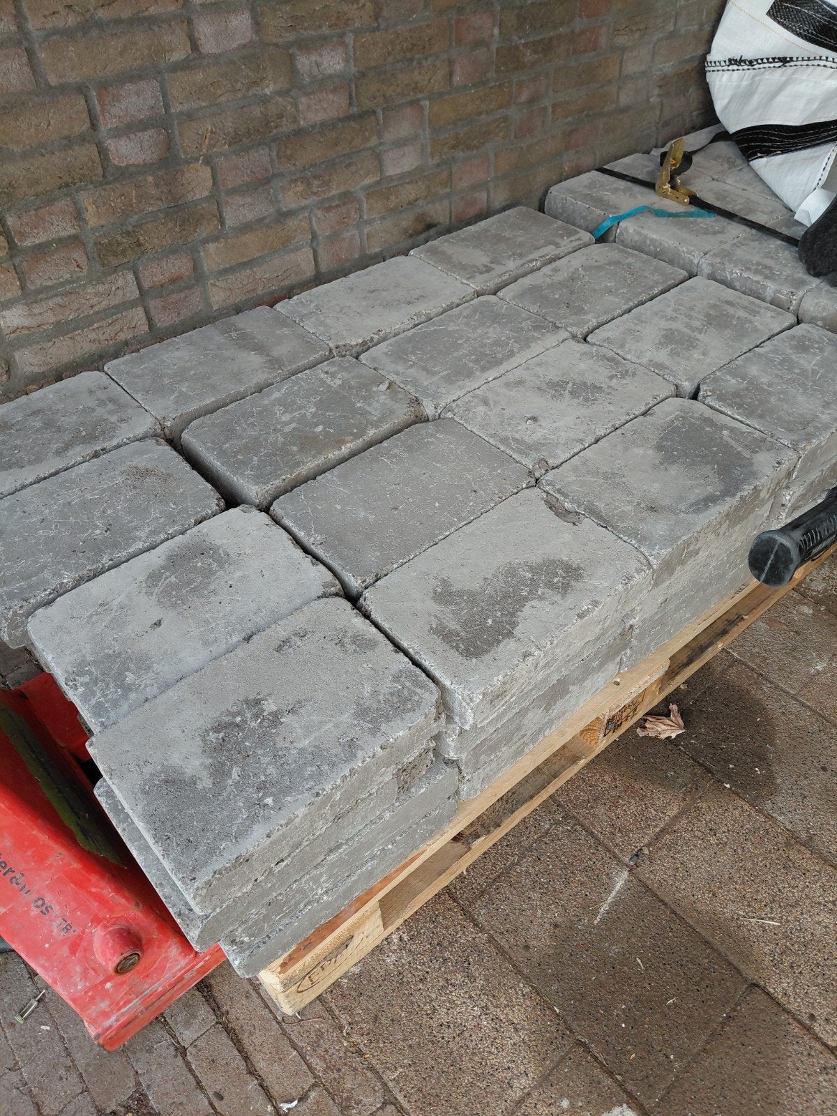 Nieuwe betonnen abbeystones - 30x20x6 cm, Tuin en Terras, Ophalen, Klinkers, Nieuw, 5 tot 10 m²