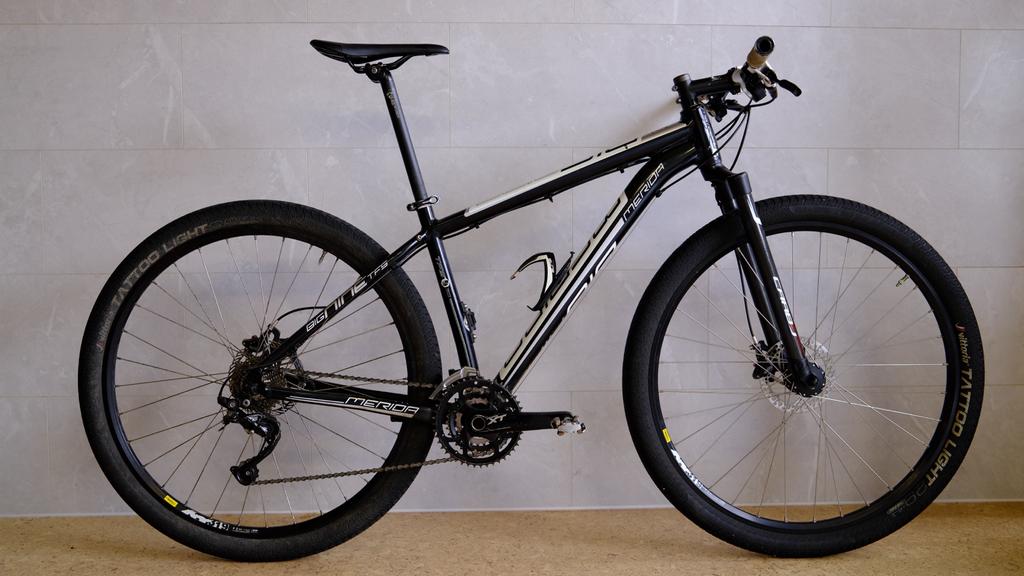 Merida Big Nine Mountainbike/Beachbike, Gebruikt, Meer dan 20 versnellingen, 53 tot 57 cm, Ophalen