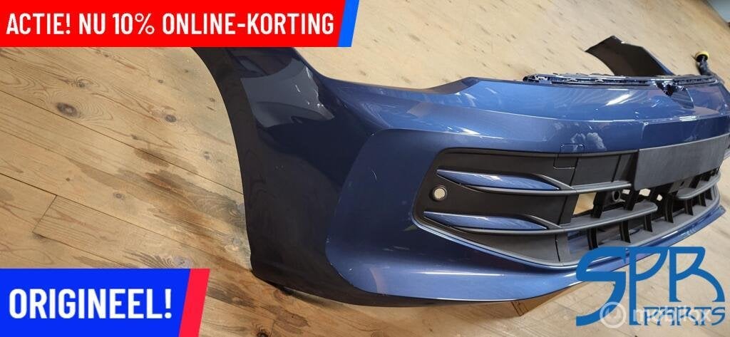 VW GOLF 8 8.5 VIII FACELIFT LT5H VOORBUMPER 360 CAMERA Grill, Nieuw, Ophalen of Verzenden, Bumper, Volkswagen