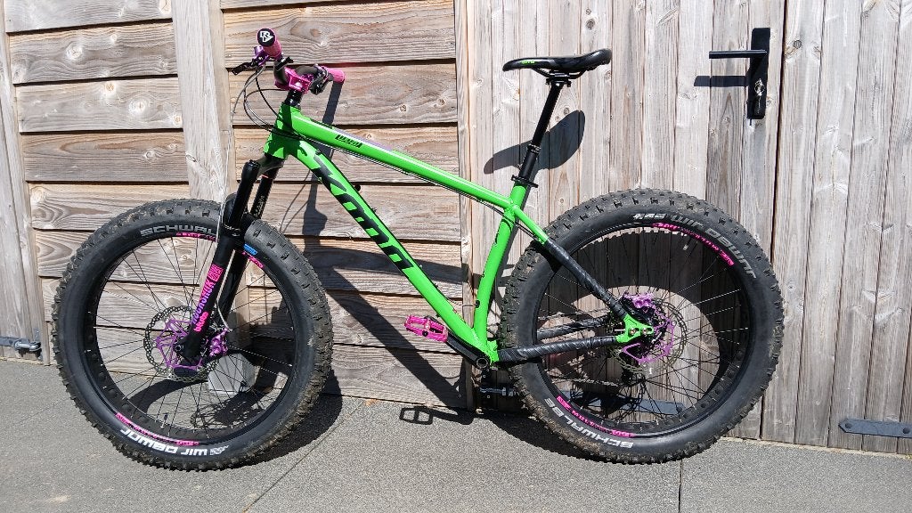 Kona Wozo Fat mountainbike, Fietsen en Brommers, Fietsen | Mountainbikes en ATB, Fully, Ophalen, Zo goed als nieuw, Overige merken