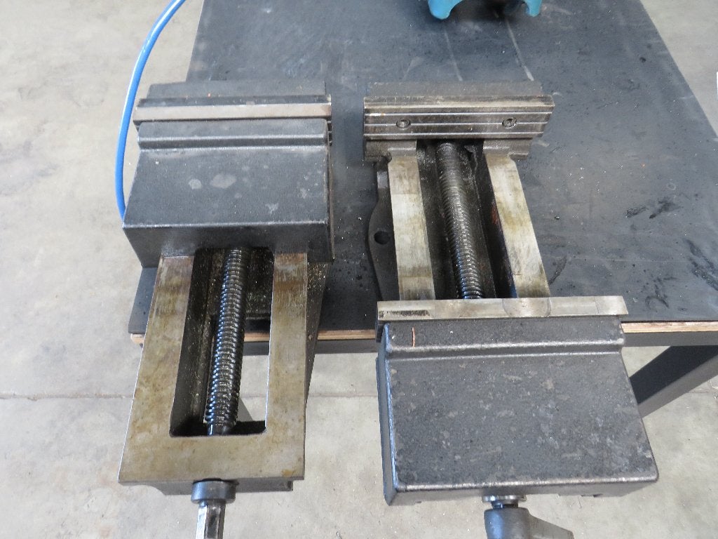 boorklem freesklem werkstukklem machineklem 2 stuks, Doe-het-zelf en Verbouw, Ophalen, Gebruikt, Klem, Zandhaarweg