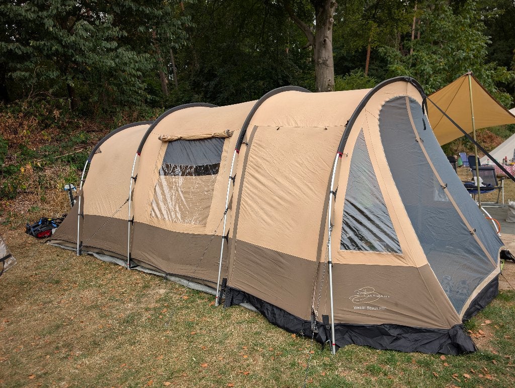 Bardani Waikiki Beach RSC 4-persoons familietent, Ophalen, Zo goed als nieuw, Tot en met 4
